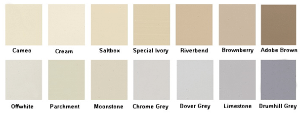 Shades Of White Colour Chart